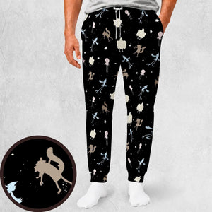 Regular Show Pattern Sweatpants