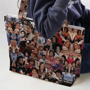 90s Saturday Crew SNL Large Tote Bag