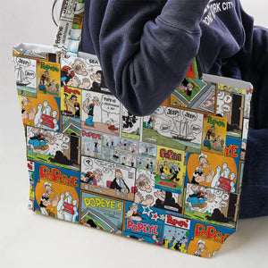 Olive Oyl Popeye Comic Large Tote Bag