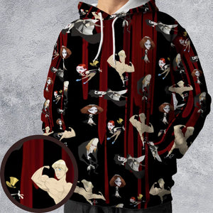 The Rocky Horror Picture Show Characters All-over Print Hoodie