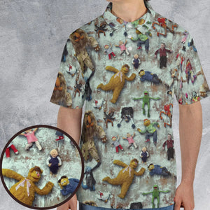 Together Again The Muppet Show AOP Men/Women Polo Shirt