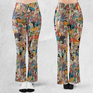 Archie Comics Characters Flare Leggings