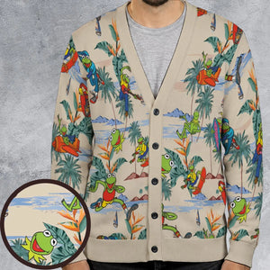 Sporty the Frog Cardigan