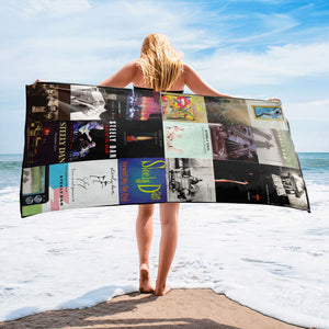 Steely Dan Beach Towel Album Cover Collage Classic Rock Towel