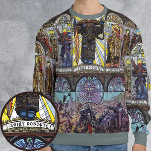 WH40K Library All-over Print Sweatshirt