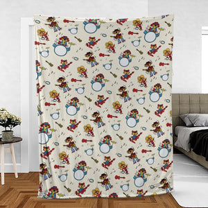 Cartoon band The Sugar Bears Fleece Blanket