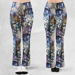 Unalive Bride Corpse Bride Flare Leggings