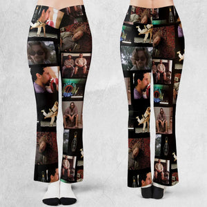 The Big Lebowski Famous Scenes Flare Leggings