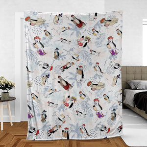 Droopy Dog Fleece Blanket