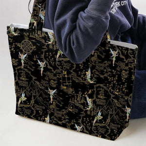 Finding Neverland Tinker Bell Large Tote Bag