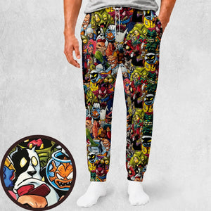 Retro Gaming Earthworm Jim Sweatpants