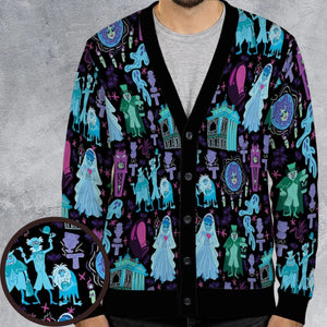 Ghostly Mansion Cardigan