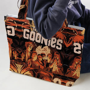 The Goonies Pattern Large Tote Bag