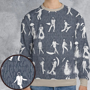 Singin' in the Rain Wall Mural All-over Print Sweatshirt