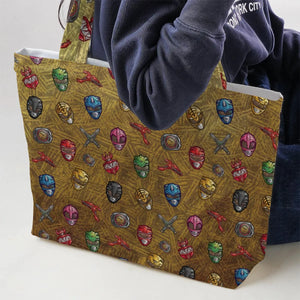 Power Team Mighty Morphin Power Rangers Large Tote Bag