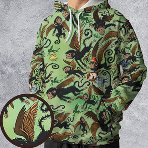 Flying Monkeys The Wizard Of Oz All-over Print Hoodie