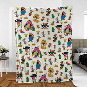 Terrytoons Characters Fleece Blanket