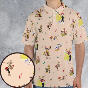 Disney Classics Melody Time AOP Men/Women Polo Shirt