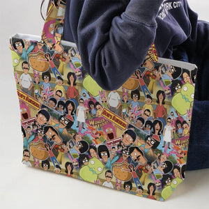 Bob's Burger Wonder Wharf Large Tote Bag