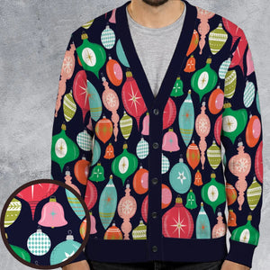 Christmas Ornaments Cardigan