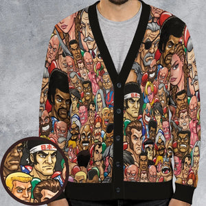 Punch Out Cardigan