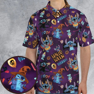 Spooky Stitch AOP Men/Women Polo Shirt
