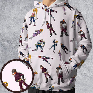 Mighty Ducks The Animated Series Characters All-over Print Hoodie