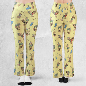 Gaulish Goodness Asterix Flare Leggings
