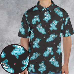 Classic Animated Cartoon Lonesome Ghosts AOP Men/Women Polo Shirt