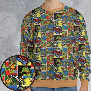 Teenage Mutant Ninja Turtles Comic All-over Print Sweatshirt