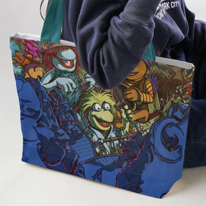 Fraggle Rock Larsen The Muppets Large Tote Bag