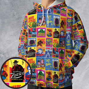 All-over Print Hoodie - MSY3F5KK - - 1