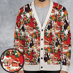 Holiday Power Up Super Mario Cardigan