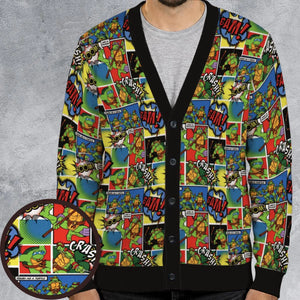 Teenage Mutant Ninja Turtles Comic Cardigan