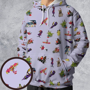 Muttley Buddies All-over Print Hoodie