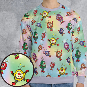 Rainbow Brite Sprites All-over Print Sweatshirt