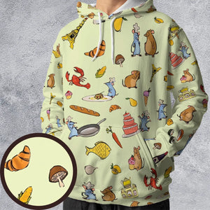 Chef Life Ratatouille All-over Print Hoodie