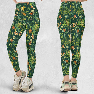 Floating In A Pond Magikarp Psyduck Vaporeon Water Pokemon Legging