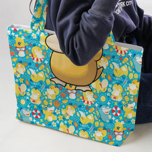 Psyduck Power Pokemon Large Tote Bag