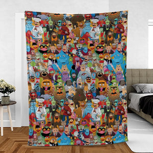 The Great Muppet Jubilee The Muppet Fleece Blanket