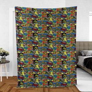 Teenage Mutant Ninja Turtles Comic Fleece Blanket