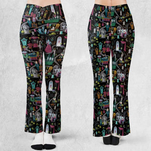 Haunted Mansion Map Flare Leggings