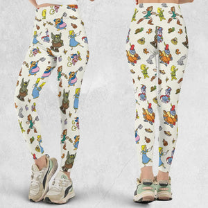 Gummi Bears Characters Legging