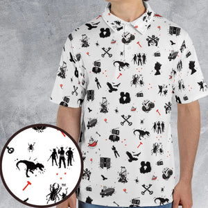 Legandary Bands Mashup AOP Men/Women Polo Shirt
