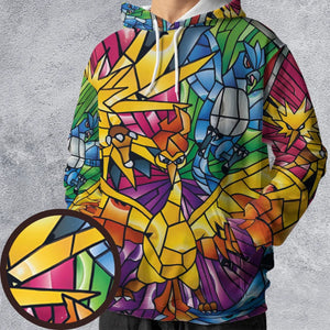 Legendary Birds Pokemon All-over Print Hoodie