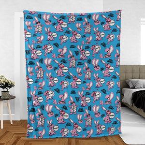 The Energizer Bunny Still Going Fleece Blanket