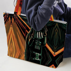 Vader Scream Darth Vader Large Tote Bag