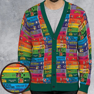 Cartoons Movie Retro Cassete Cardigan