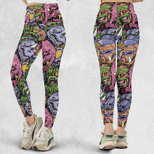 Nostalgic Villains Teenage Mutant Ninja Turtles Legging