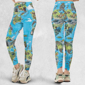 Ghibli Land Legging